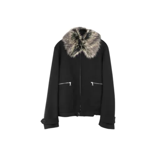 DRIES VAN NOTEN Мужские черные куртки