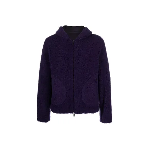 SALVATORE SANTORO Куртки и Пальто Мужской Фиолетовый