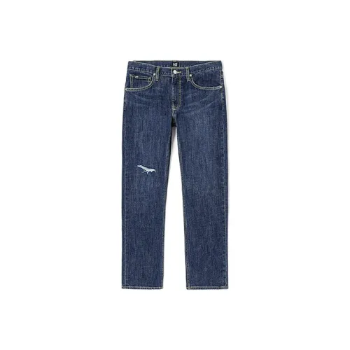 Lee Xline Medium Dark Blue Men's Jeans Ли Xline Средне-темно-синие мужские джинсы