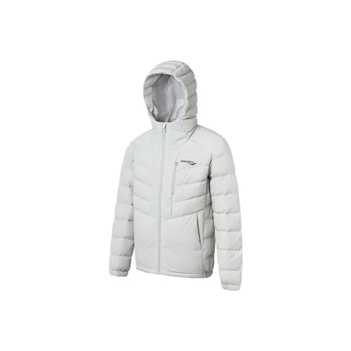 Saucony Серый Мужской Пуховик