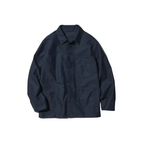 UNIQLO Куртки и Пальто Мужской Темно-синий