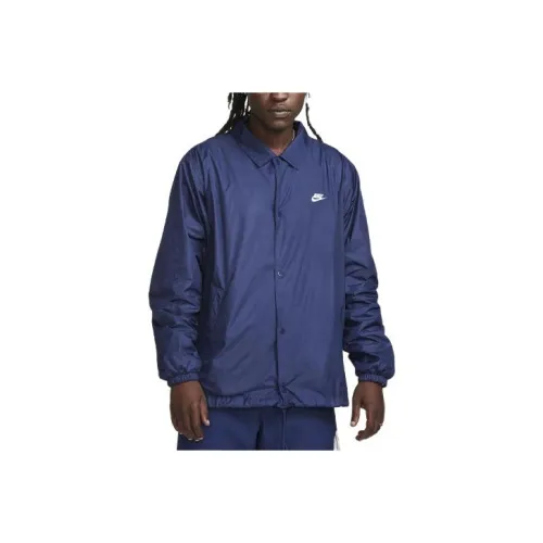 nike Клуб Куртки и Пальто Мужской Морской Синий