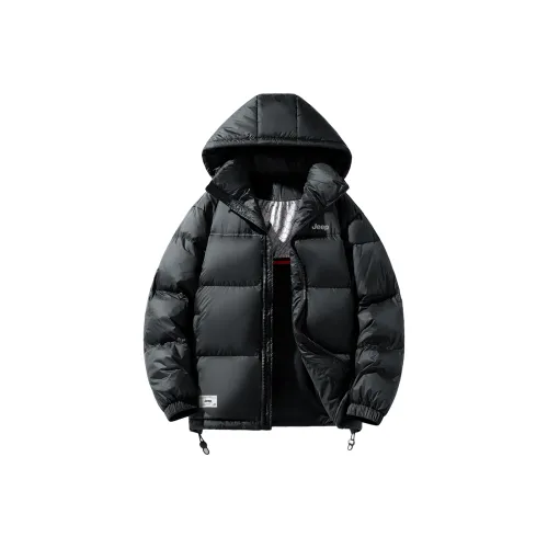 JEEP Белая куртка из гусиного пуха унисекс