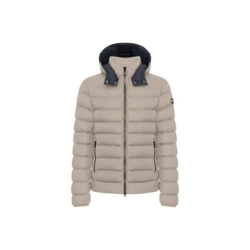 Colmar FW24 Down Jacket Men Coffee Beige Creamy