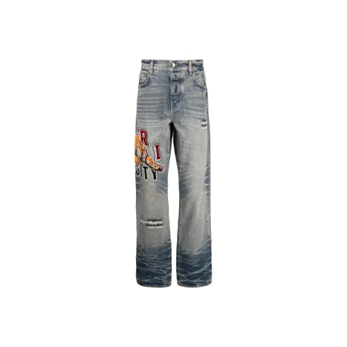 AMIRI Индиго Мужские Джинсы