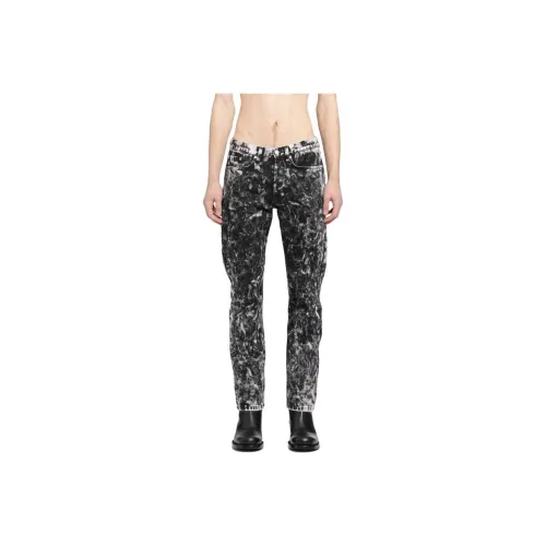 DRIES VAN NOTEN Мужские черные джинсы