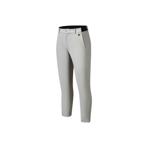 FILA ATHLETICS Серый Коричневый Хаки Мужские Вязаные Тренировочные Штаны