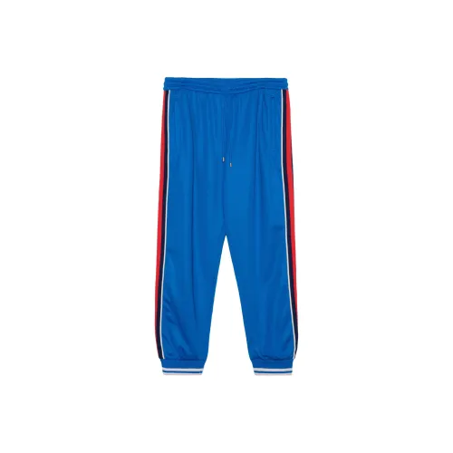 GUCCI FW22 Вязаные спортивные брюки мужские синие