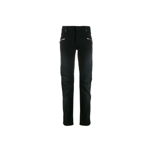 BALMAIN Мужские черные джинсы