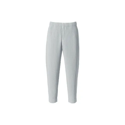 Homme Plissé Issey Miyake Айвори Мужские Повседневные Штаны