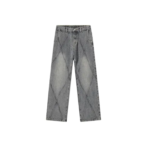 GEOFFREY B. SMALL Джинсы Унисекс Винтаж Синий