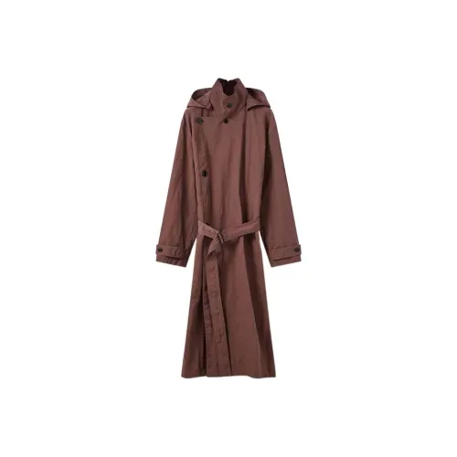 Lemaire Красно-коричневый Унисекс Тренч