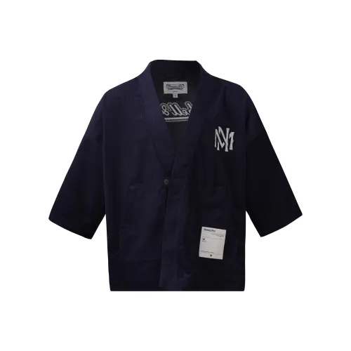 Mitchell Ness Темно-синий Синий Мужской Плащ