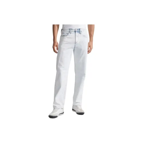 Calvin Klein Light Blue Men's Jeans Кальвин Кляйн Светло-Синие Мужские Джинсы