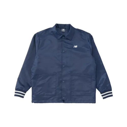 New Balance совместный бренд Куртки Пальто Мужской Морской Синий