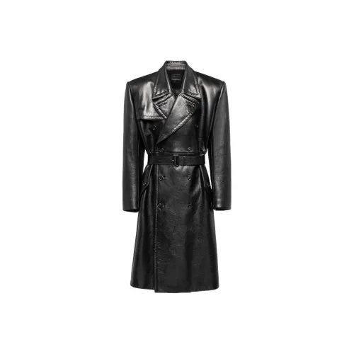 PRADA Черный Мужской Тренч