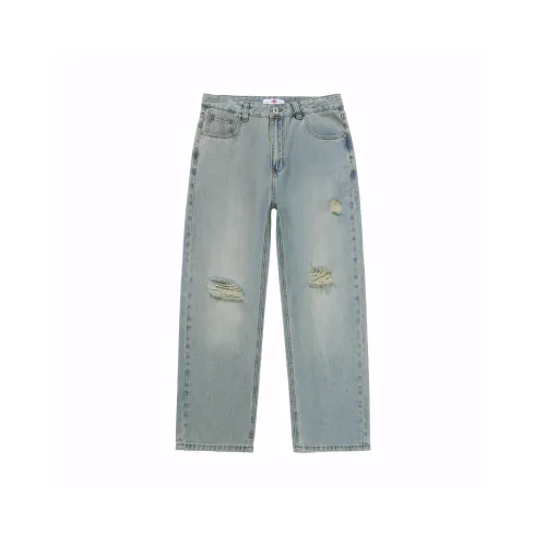 Lee Cooper Светло-Синие Унисекс Джинсы