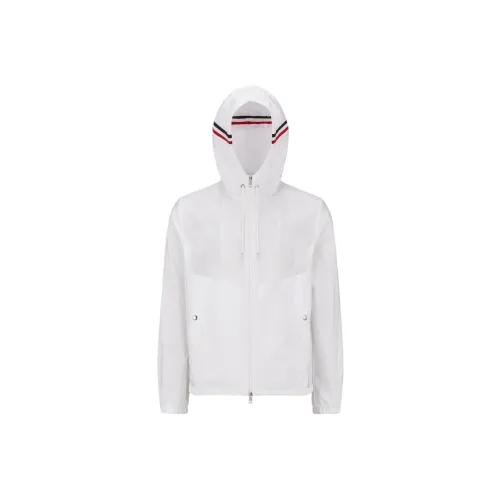 MONCLER Натуральный Белый Мужские Куртки