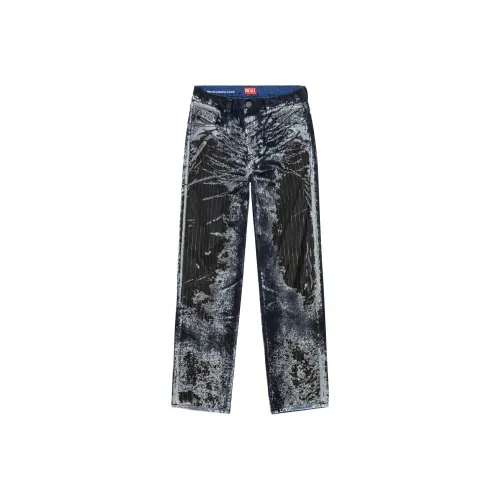 DIESEL SS24 Джинсы Мужские Черные Синие