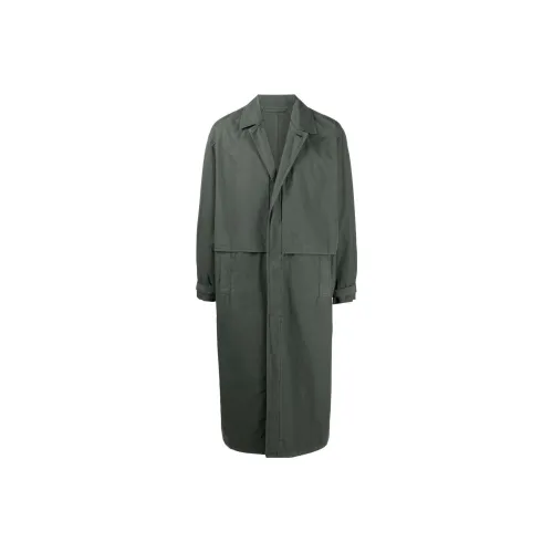 Lemaire Зеленый Унисекс Тренч