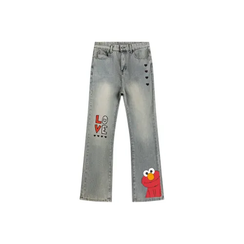 Улица Сезам Унисекс Джинсы