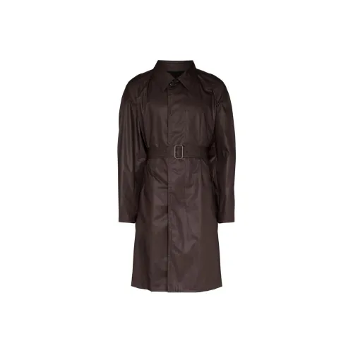 Ferragamo Кофейный Мужской Тренч