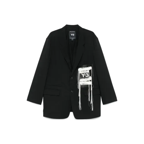 Y 3 Куртки и Пальто Мужской Черный