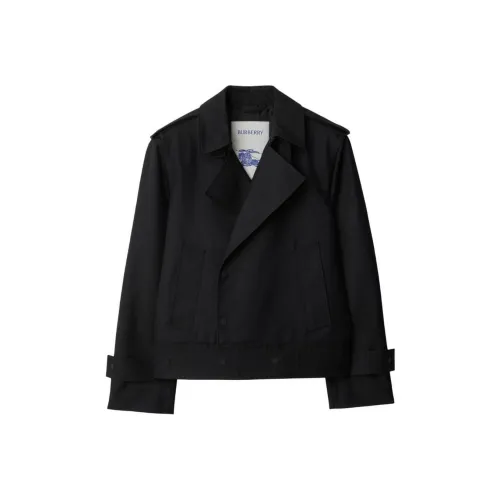Burberry SS24 Тренчкот Мужской Черный