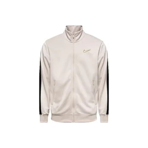 nike Куртки и Пальто Мужской Бежевый