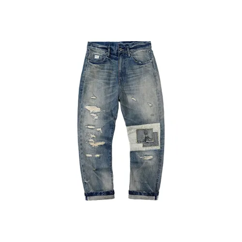 TEKABLU Синий Мужской Джинсы