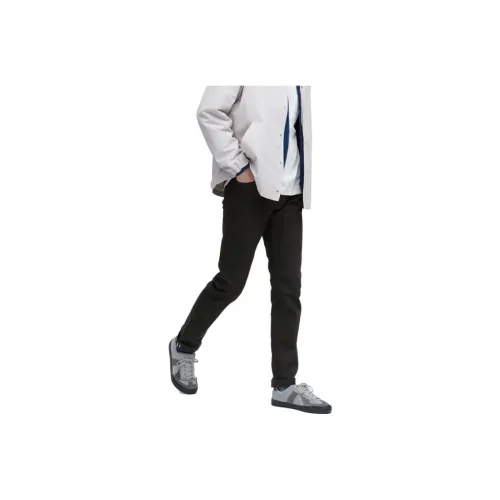 UNIQLO Мужские черные джинсы