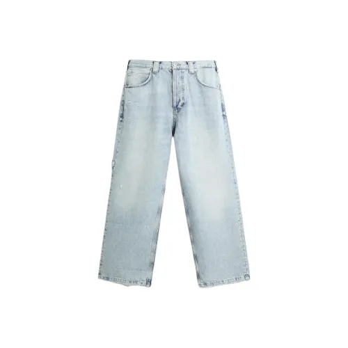 ZARA Medium Blue Men's Jeans ZARA Средне-синие мужские джинсы