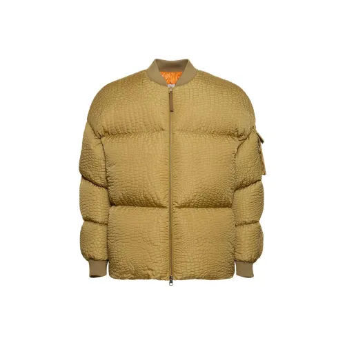 MONCLER GENIUS x Roc Nation SS24 Пуховик Унисекс Оливково-зеленый