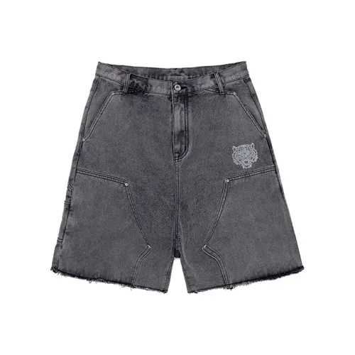 ED HARDY X Грязевой серый Унисекс Джинсы