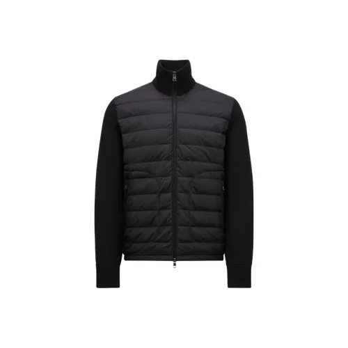 Moncler Padded Corduroy Collection Пуховик Мужской Черный