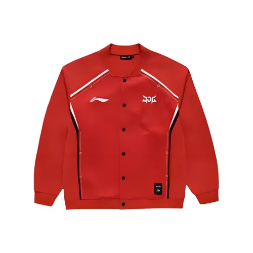 LINING x LPL Sports Life Collection Куртки и Пальто Унисекс Красный