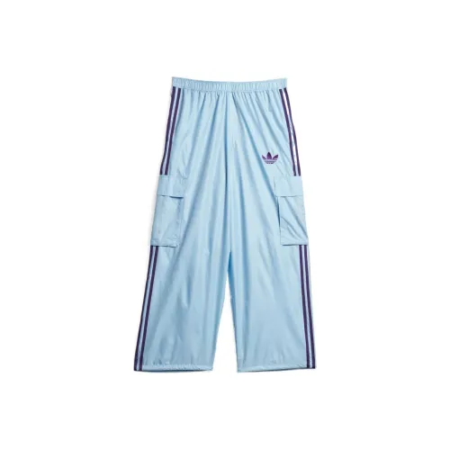 Adidas Originals Kerwin Frost Collection Вязаные тренировочные штаны мужские небесно-голубые