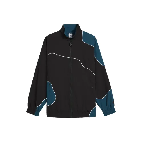 PUMA X P.A.M. Коллаборация CELLERATOR TRACK JACKET Куртки Пальто Унисекс Черный