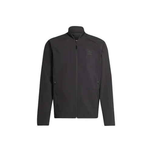 Adidas Originals SST Bonded TRACK TOP Куртки Пальто Мужской Черный