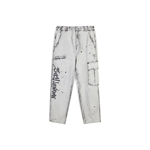 Boy London FW21 Джинсы Унисекс Белый