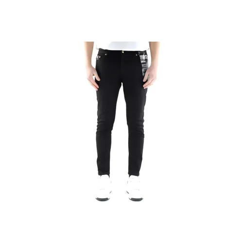 VERSACE JEANS Мужские черные джинсы