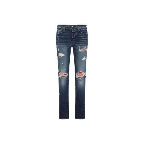 AMIRI Men's Blue Jeans AMIRI Мужские синие джинсы