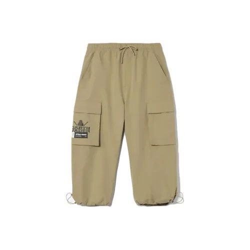 LiNing x Disney Вязаные тренировочные брюки мужские хаки