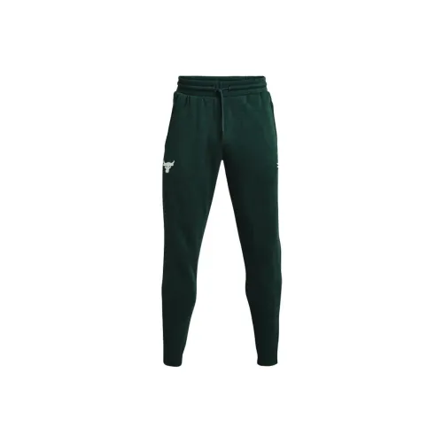 Under Armour Зеленые Мужские Вязаные Тренировочные Штаны