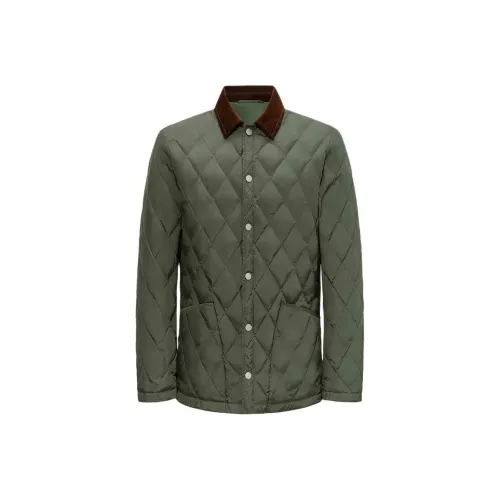 BY CREATIONS Army Green Мужские Пуховики