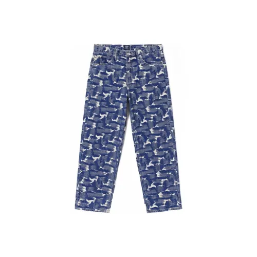 Lee совместный бренд модель Medium Blue Мужские Джинсы