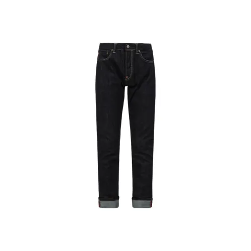 EVISU Джинсовый Синий Мужские Джинсы