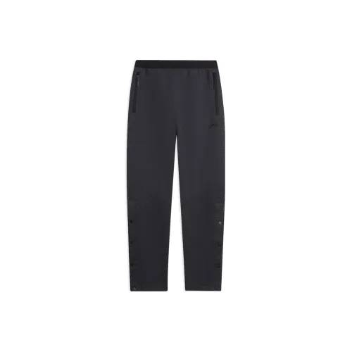 LINING Sports Basketball Collection Черные Мужские Вязаные Тренировочные Штаны