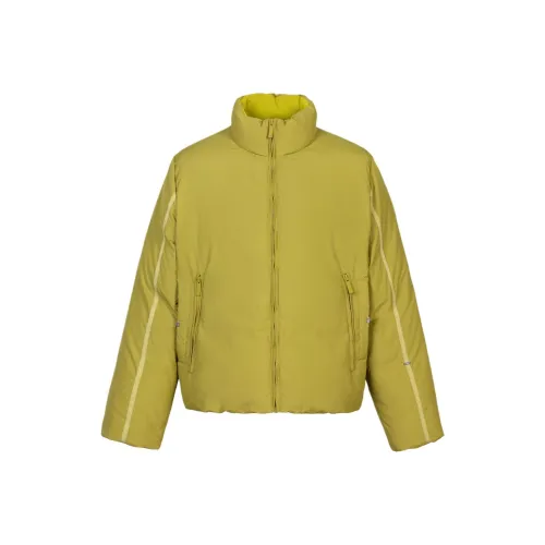 C2H4 Пуховик Мужской Оливково-зеленый