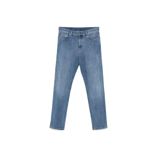 Ermenegildo Zegna Индиго Мужские Джинсы